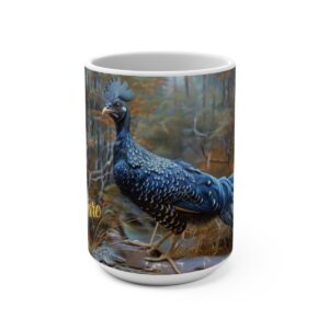 Delaware Blue Hen Large Ceramic Coffee Mug 15oz